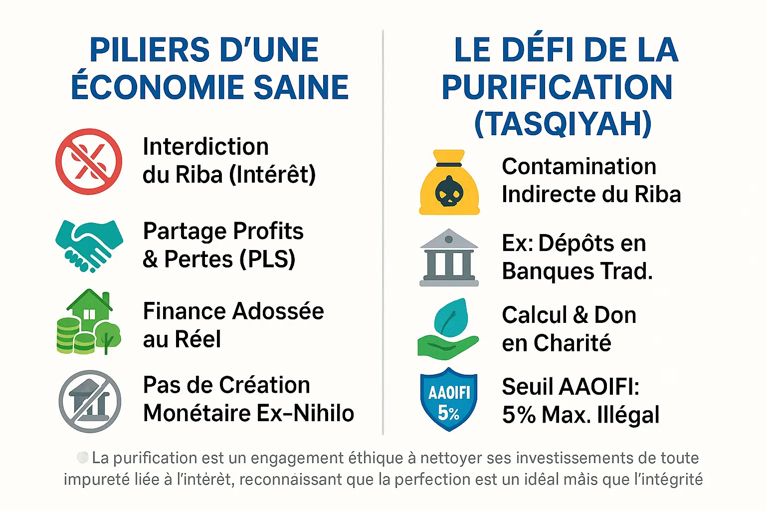 Illustration d'une <strong>économie saine et purification dans la finance islamique</strong>« ></p>
<h3 id=