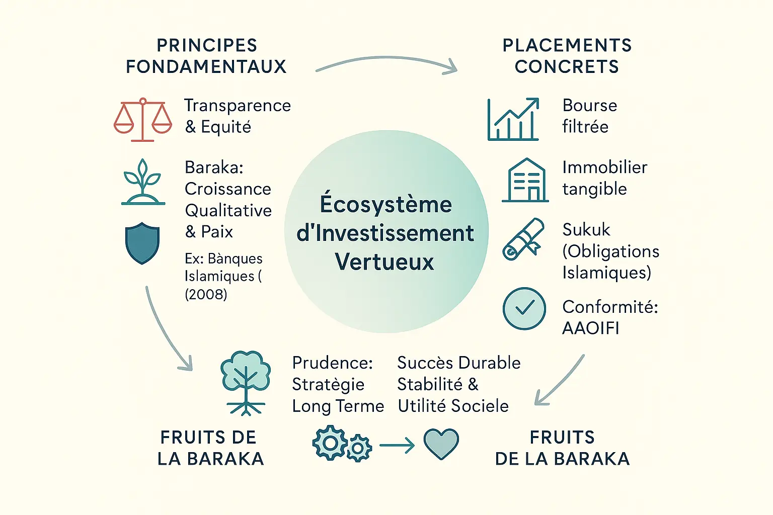 Écosystème d'investissement vertueux