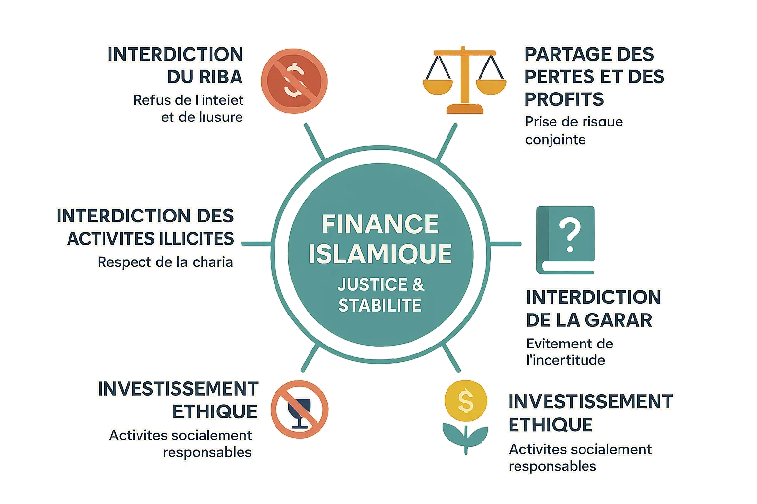 Finance islamique : les piliers éthiques