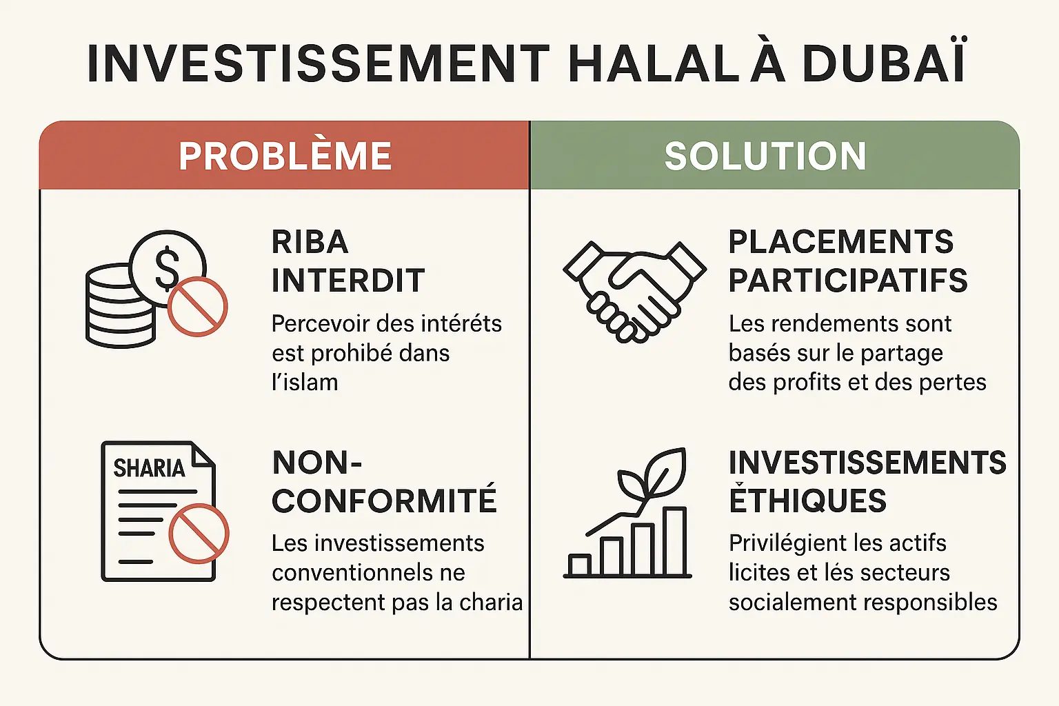 Investir halal à Dubaï : la voie sans riba est possible et accessible