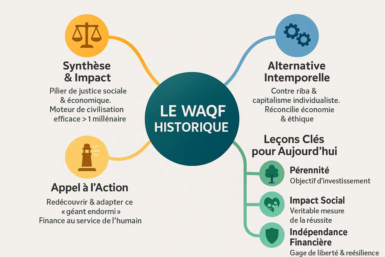 Illustration du waqf historique