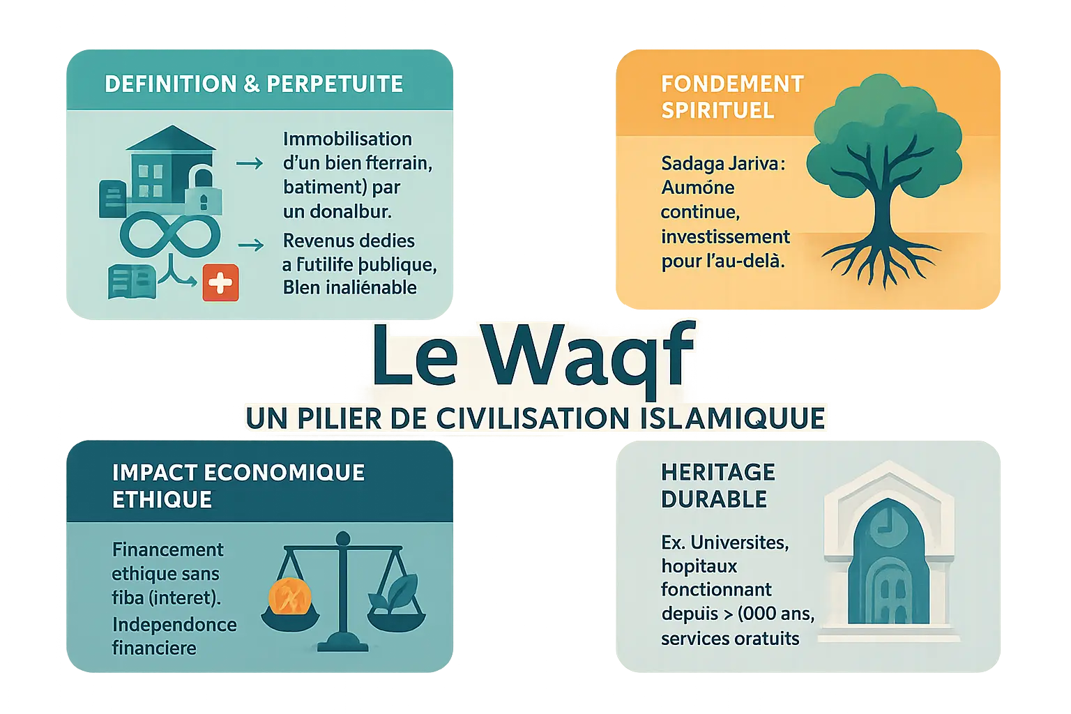 Illustration du Waqf historique