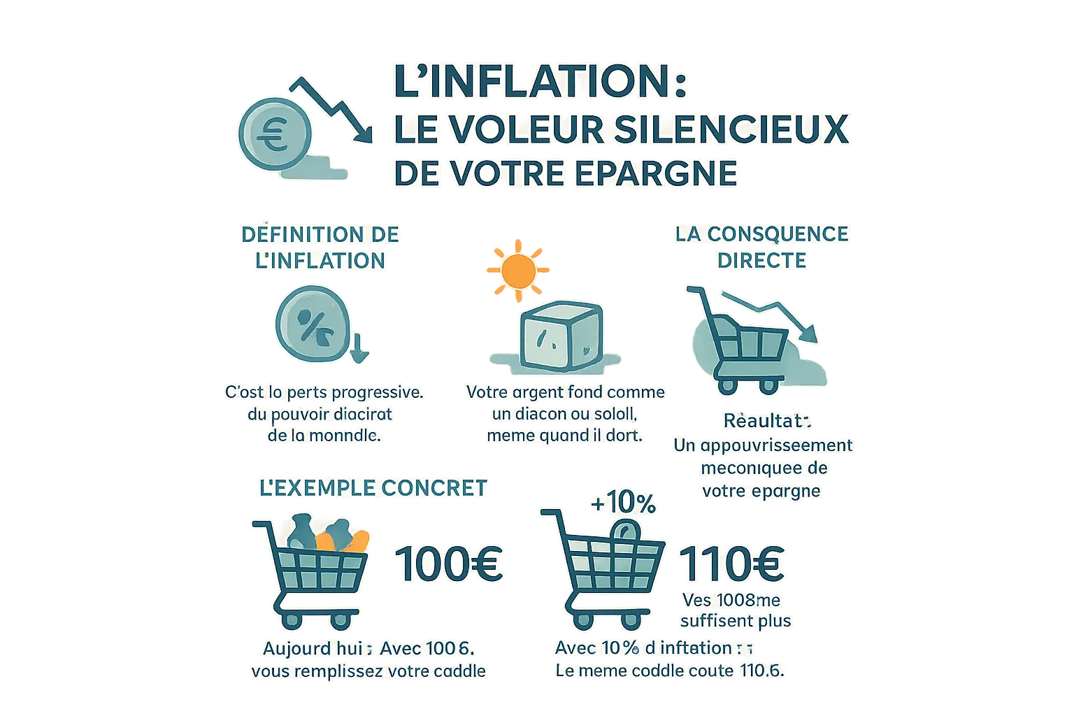 L'inflation : le voleur silencieux de votre épargne