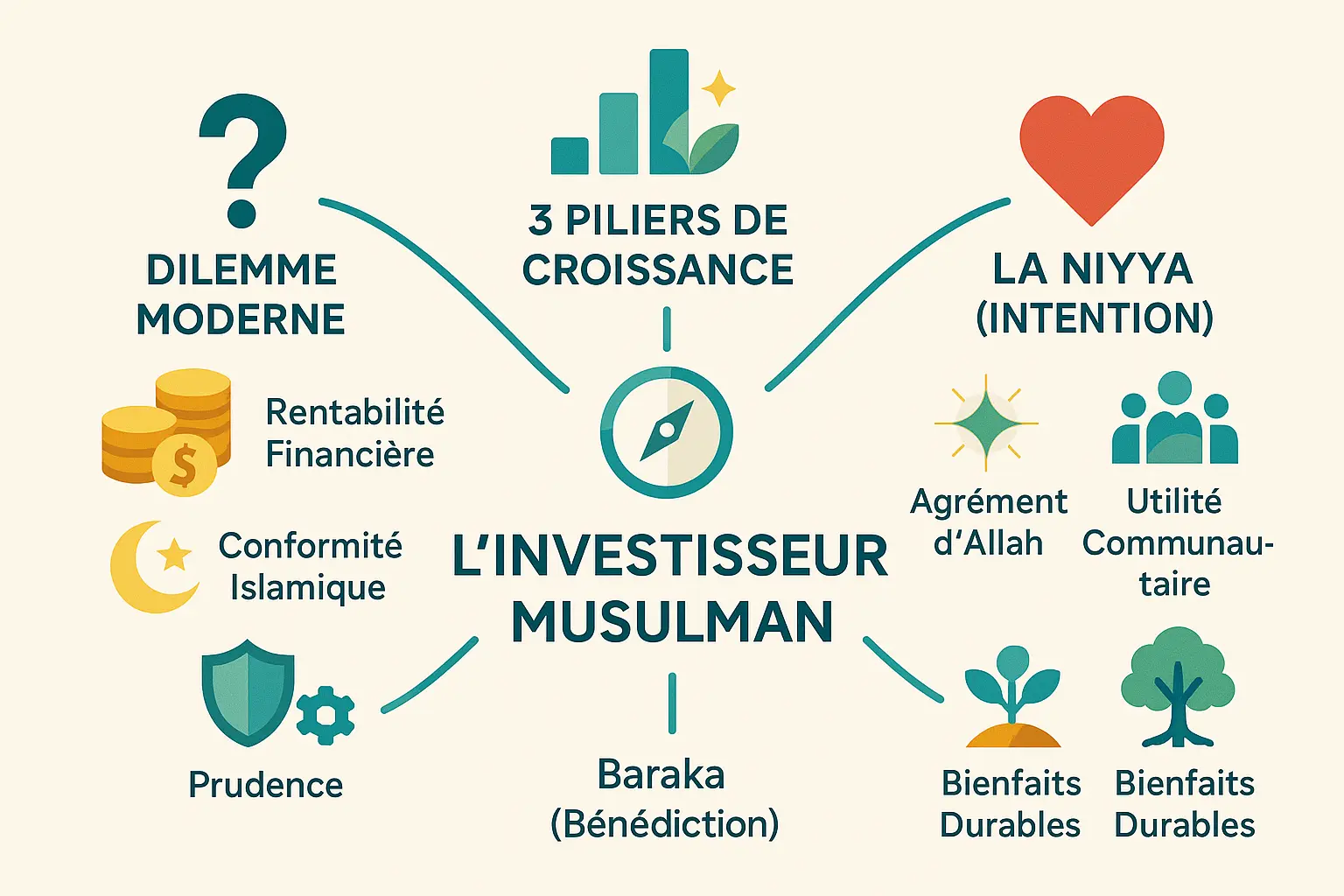 Illustration de l'investissement islamique moderne