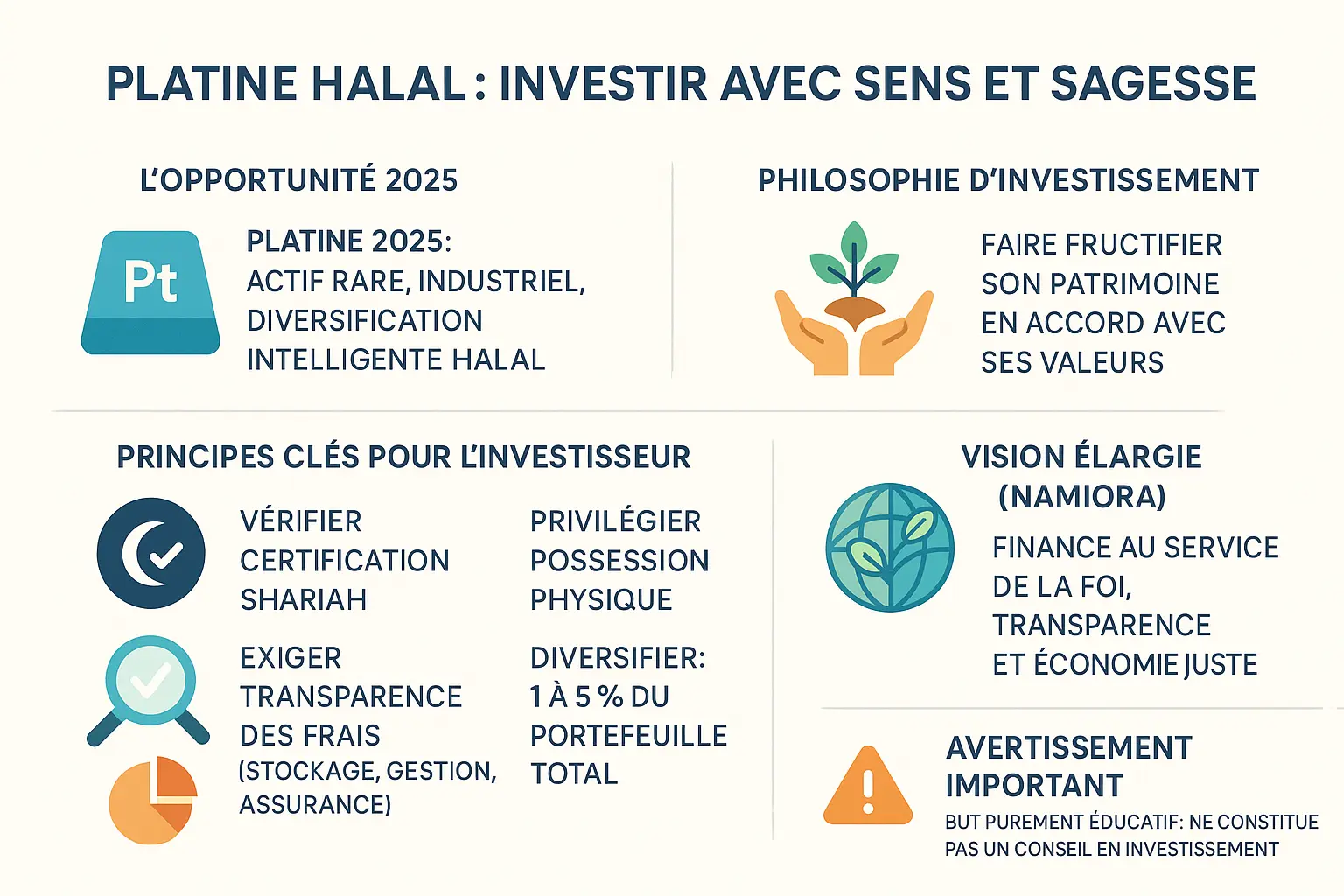 Illustration de <strong>diversification éthique avec le platine</strong>