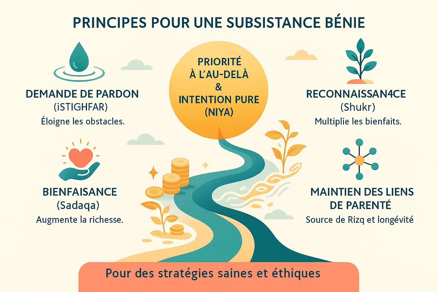 Principes pour une subsistance bénie